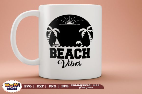 Beach Vibes, Summer: Graphics for Crafts