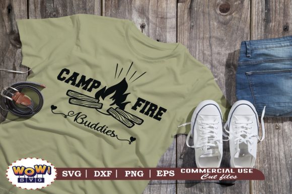Campfire Buddies Graphics: Warm Illustrations for Brands