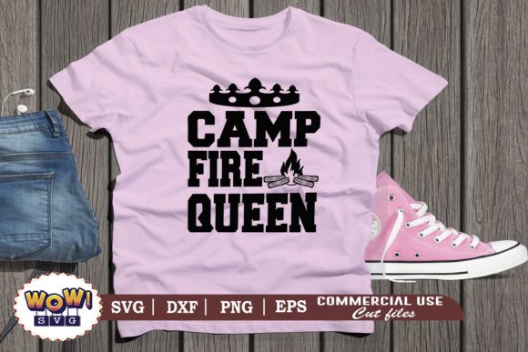 Campfire Queen: Graphics & Illustrations for Brands