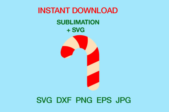 Candy Cane SVG: Festive Graphics for Crafts
