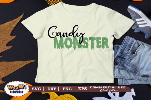 Candy Monster: Playful Graphics and Illustrations