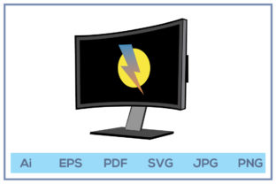 Computer Display Monitor Graphics and Icons Review