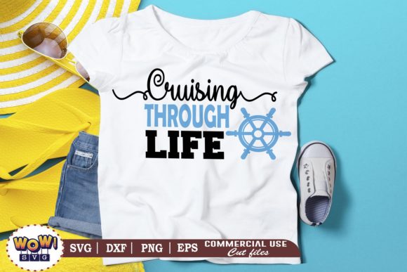 Cruising Through Life SVG: Summer Graphics & Illustrations