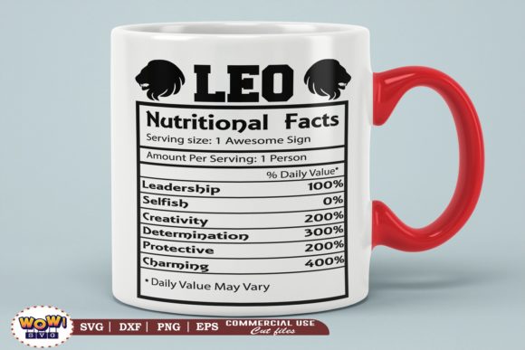Leo Nutritional Facts: Graphics & Illustrations Review