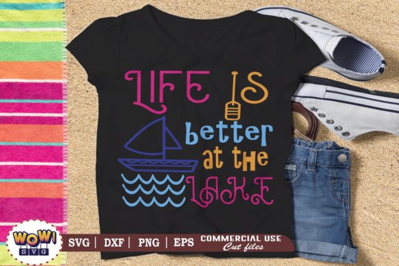 Life is Better at the Lake: Summer Graphics for Crafts