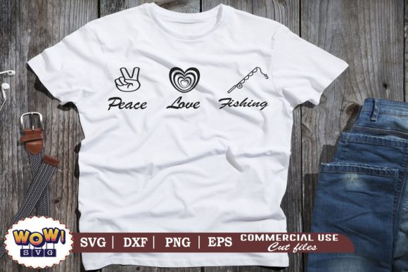 Peace Love Fishing: Graphics and Illustrations Review