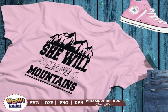 She Will Move Mountains: Graphics & Illustrations