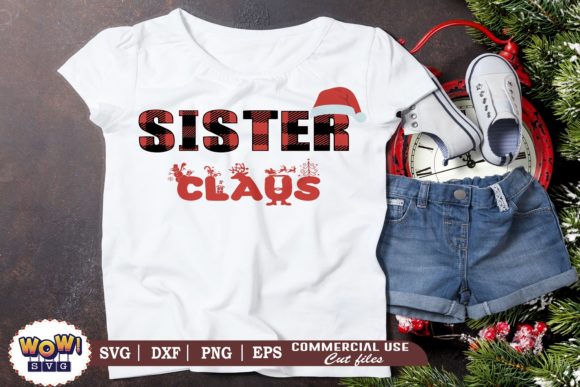 Sister Claus Graphics: Festive Illustrations for Crafters