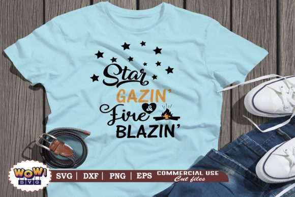 Star Gazin Fire Blazin: Bold Graphics & Illustrations
