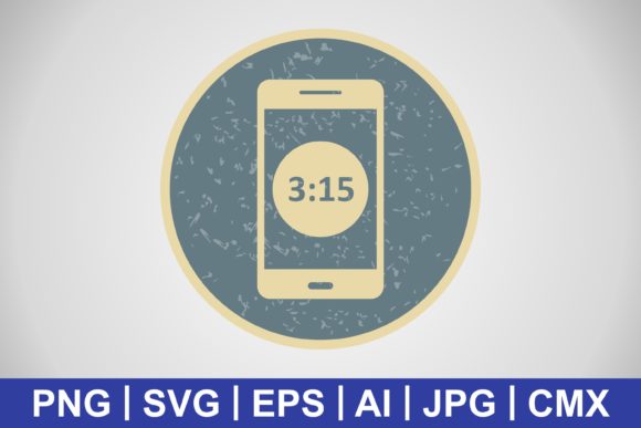 Vector Time Display Graphics & Icons for Crafters