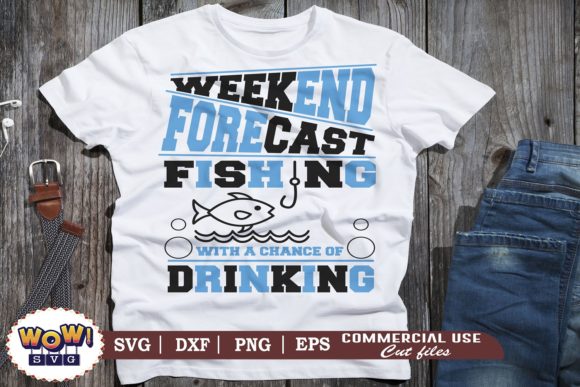 Weekend Forecast Fishing: Graphics & Illustrations